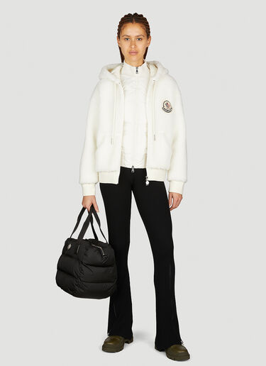 Moncler 毛羊皮连帽运动衫 白色 mon0253035