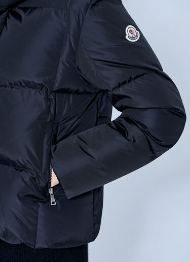 LN-CC® - Moncler: Castlenew Hooded Down Jacket - Black Moncler Castlenew Hooded Down Jacket Black mon0266012