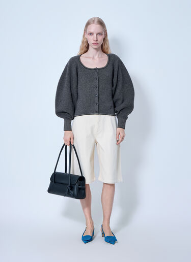 LN-CC® - Jacquemus: Le Cardigan Tempo - Dark Grey Jacquemus Le Cardigan Tempo Dark Grey jac0266013