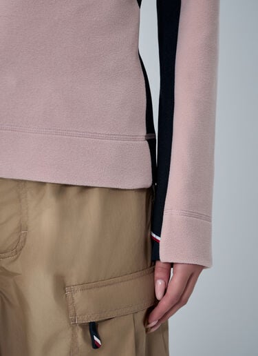Contrast Panel Sweatshirt Moncler Grenoble Contrast Panel Sweatshirt Pink mog0262014