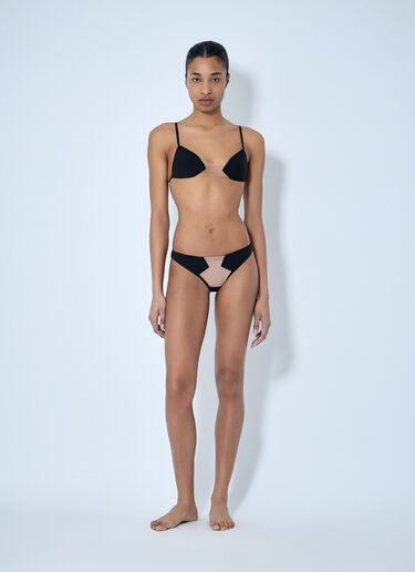Rick Owens Paneled Bikini Briefs Black ric0264002