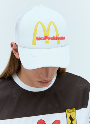 Aries Fast Food Trucker Baseball Cap White ari0154019
