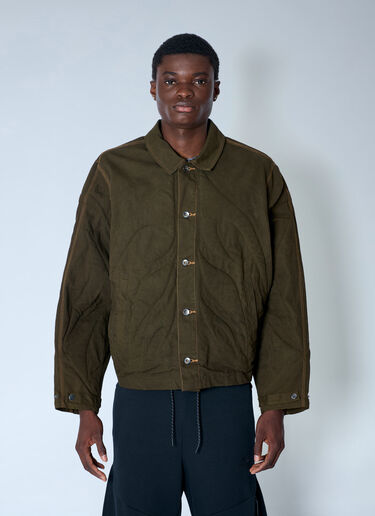 Re-Create Chore Jacket Nike by Yaku Re-Create Chore Jacket Khaki nik0165004