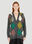 Plan C Argyle Knit Cardigan Black plc0250024