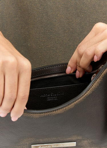 Acne Studios Platt Mini Shoulder Bag Brown acn0258030