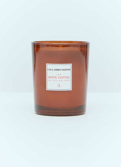Space Available 5 The White Coffee on Teta Balcony Candle Orange spa0354004