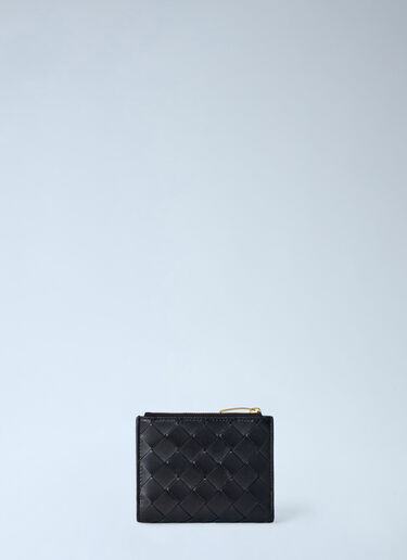 LN-CC® - Bottega Veneta: Intrecciato Small Bi-Fold Wallet - Dark Brown Bottega Veneta Intrecciato Small Bi-Fold Wallet Dark Brown bov0265002