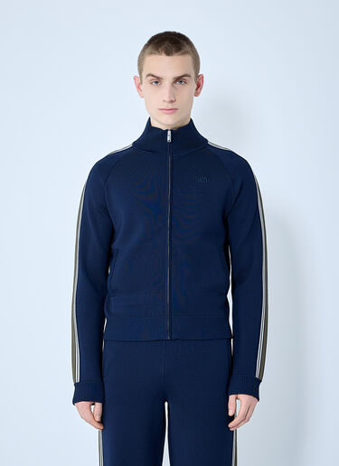 Wales Bonner Tide Track Top Blue wbn0160004