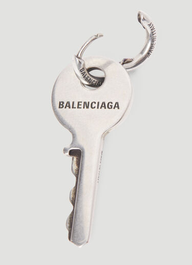 Balenciaga 락커 귀걸이 실버 bal0255085