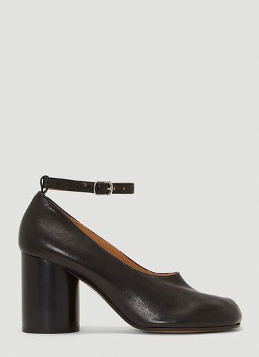 Maison Margiela Tabi Mary-Jane Pumps Black mla0243018