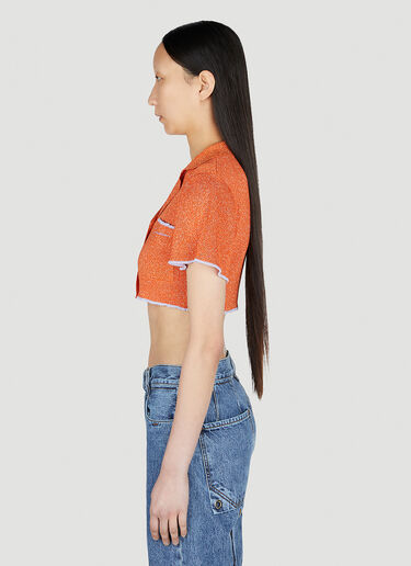 Jacquemus Le Haut Brilho Top Orange jac0251034