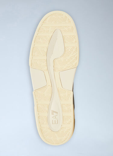 LN-CC® - EA7 Emporio Armani: OTG Pride Luxe Sneakers - White EA7 Emporio Armani OTG Pride Luxe Sneakers White eea0166001