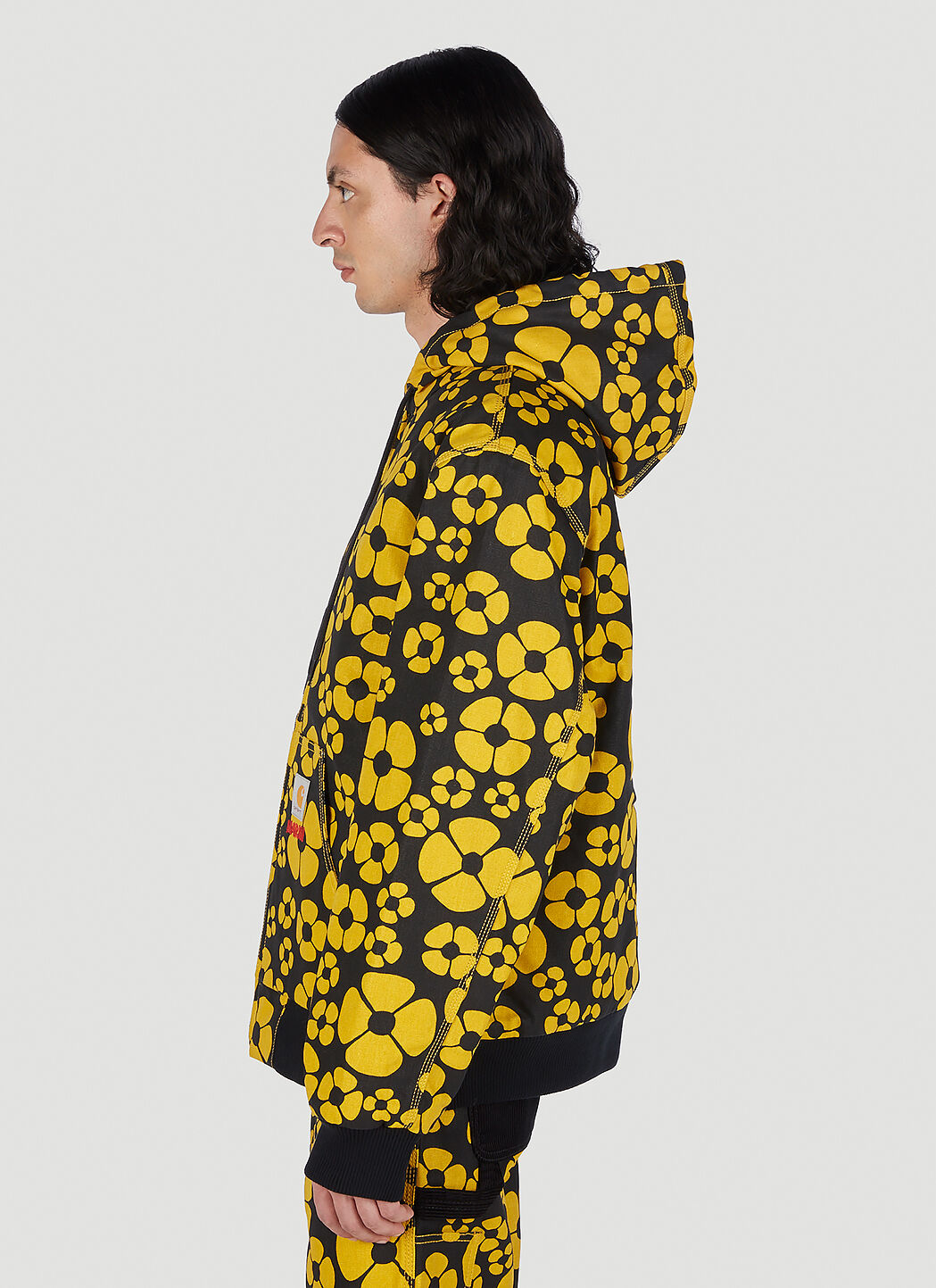 Marni x Carhartt Floral Print Hooded Jacket LN CC