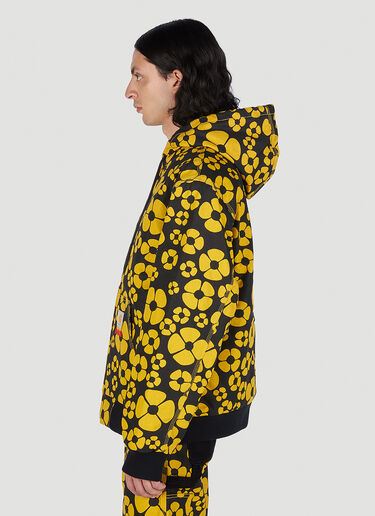 Marni x Carhartt Floral Print Hooded Jacket Yellow mca0150011