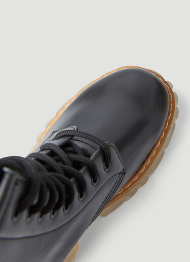Stella McCartney Emilie 透明高跟靴 黑色 stm0247038