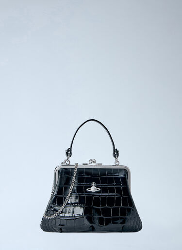 LN-CC® - Vivienne Westwood: Granny Frame Purse - Black Vivienne Westwood Granny Frame Purse Black vvw0265043