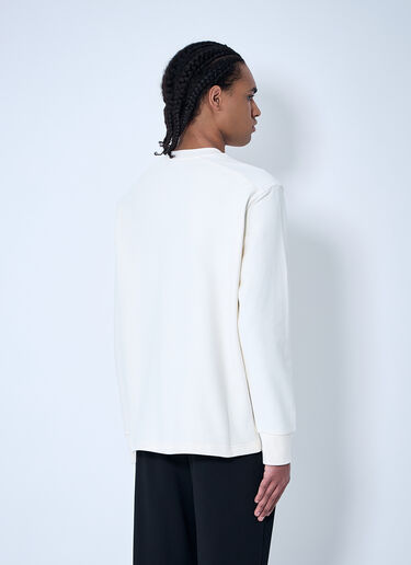 Moncler ロゴパッチ スウェットシャツ  ホワイト mon0160028