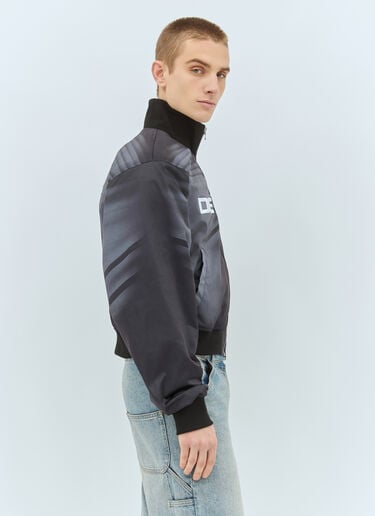 DEMMO 徽标刺绣运动夹克 黑色 dem0159007