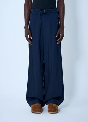 Dries Van Noten Drawstring Pants Navy dvn0162014