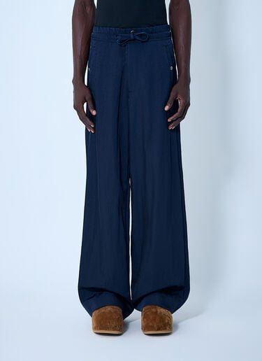 Drawstring Pants Dries Van Noten Drawstring Pants Navy dvn0162014