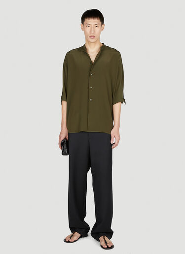 Saint Laurent 中长袖衬衫 卡其色 sla0151026