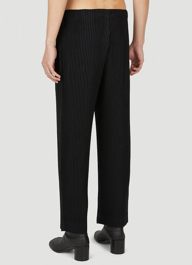 Loose Fit Straight Pants Homme Plissé Issey Miyake Loose Fit Straight Pants Black hmp0152008