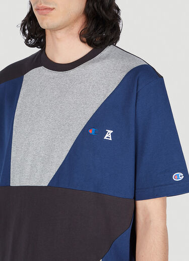 Champion x Anrealage Contrast Panel T-Shirt Dark Blue chn0151002