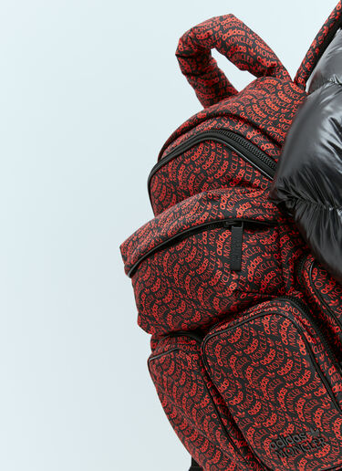 Moncler x adidas Originals Logo Print Backpack Black mad0354014
