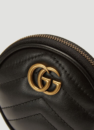 Gucci GG Marmont Coin Purse Black guc0237079