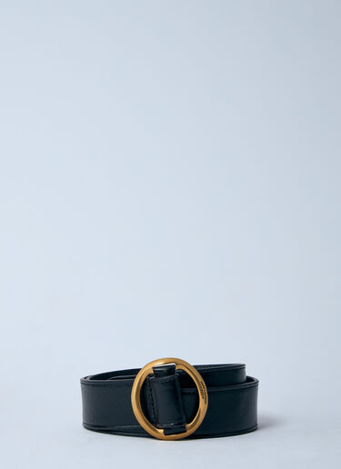 Saint Laurent 皮革腰带 黑色 sla0259099