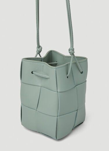 Bottega Veneta Cassette Mini Bucket Shoulder Bag Green bov0251045