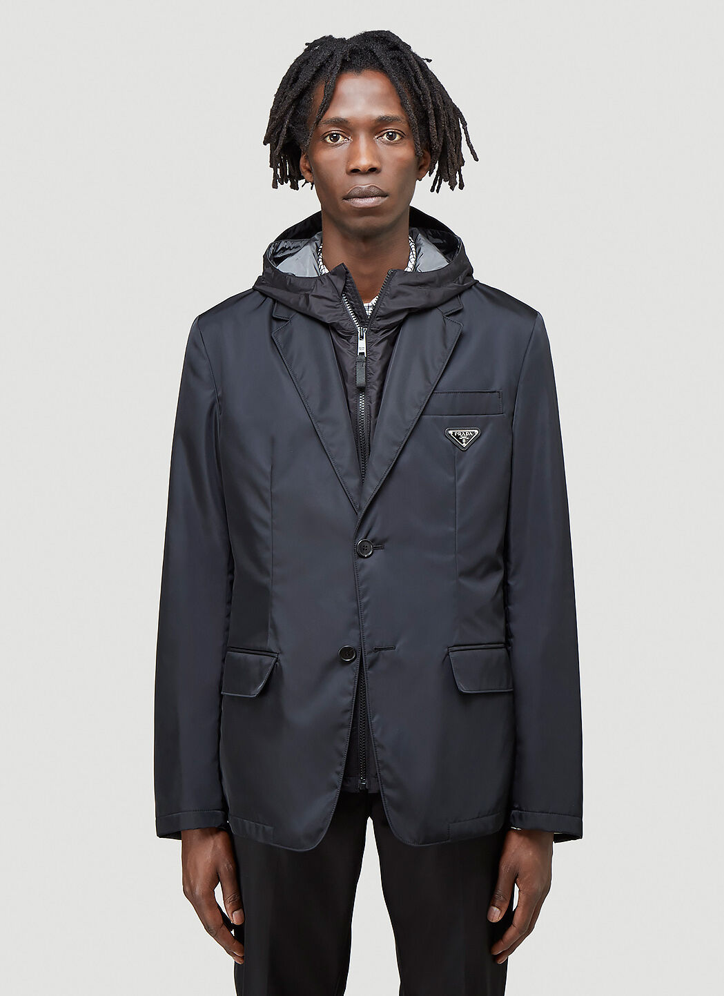 Nylon blazer mens discount
