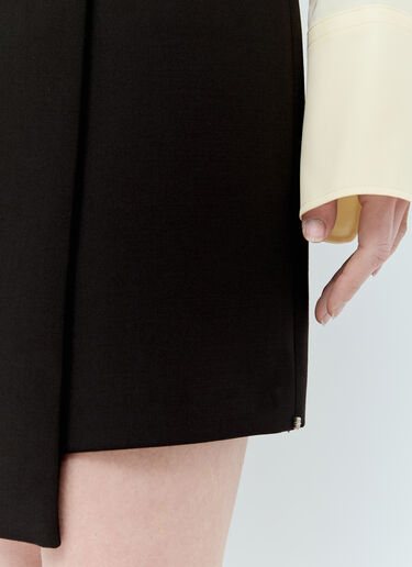 Sportmax 迷你裹身半裙 黑色 spx0255009