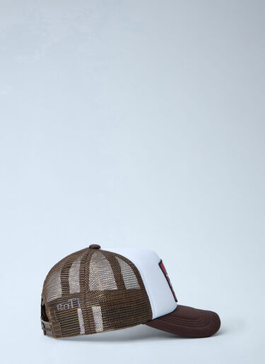 Bott The Hands Mesh-Back Trucker Cap Brown bot0165017