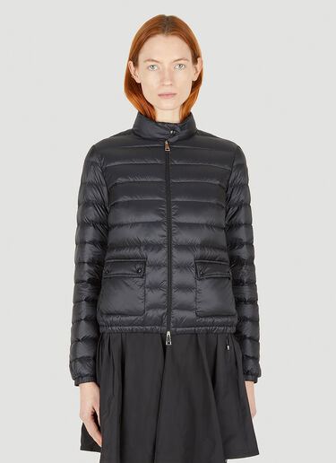 Moncler Lans Short Down Jacket Black mon0247021