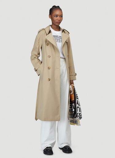 Burberry Waterloo Heritage Trench Coat Beige bur0239005