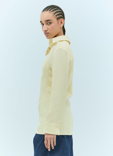 Jacquemus La Chemise Pablo Shirt Yellow jac0256022