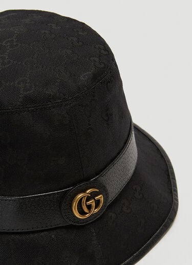 Gucci Double G Bucket Hat Black guc0345003