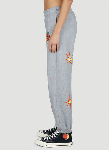 Sky High Farm Workwear Printed Track Pants Grey skh0352009