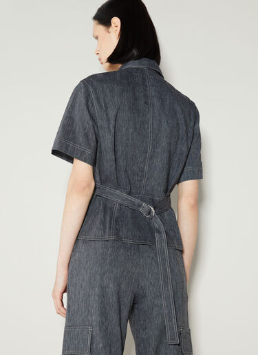 ユーティリティショートスリーブシャツ Helmut Lang ユーティリティショートスリーブシャツ ブルー hlm0253011