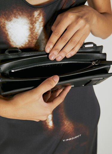 Y/Project Mini Accordion Shoulder Bag - Woman Shoulder Bags Black One Size