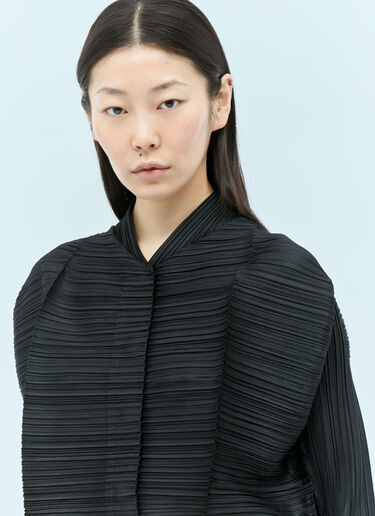 Pleats Please Issey Miyake Thicker Bounce 夹克 黑色 plp0255006