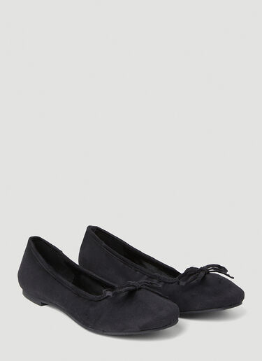 Balenciaga Leopold Ballerina Flats in Black LN-CC®