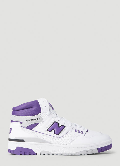 New Balance 650 ハイカットスニーカー White new0153002
