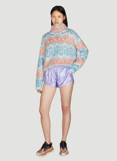 Graphic Jacquard Sweater Moncler Grenoble Graphic Jacquard Sweater Blue mog0249027