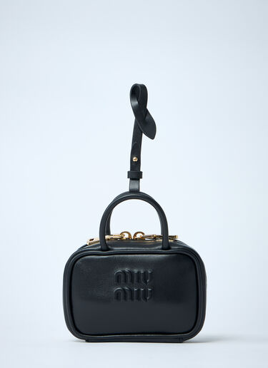 Micro Beau Leather Bag Miu Miu Micro Beau Leather Bag Black miu0262056
