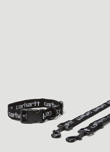 Carhartt WIP Script Dog Collar Leash Black wip0148068