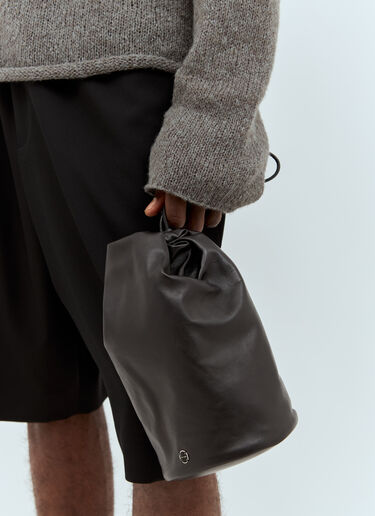 The Row Sporty Pouch Black row0157010