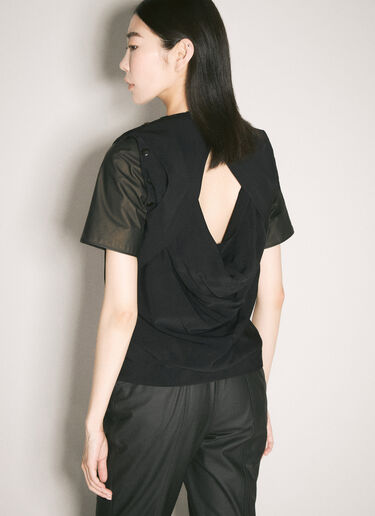 ECCO.Kollektive x Kiko Kostadinov Eero Blouse Black atk0258007