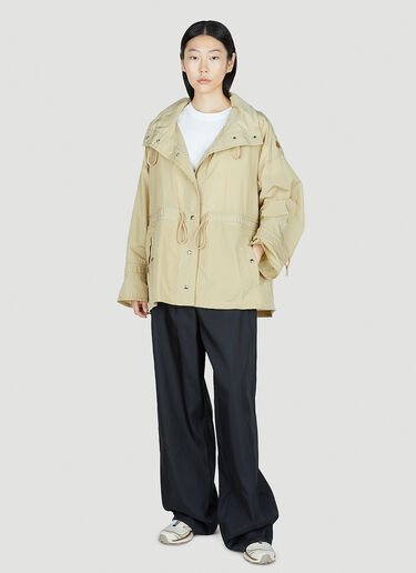 Moncler Deel Short Parka Jacket Beige mon0252001